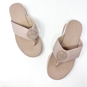 Fitflop Sporty Logo Sandals Mink Size 9